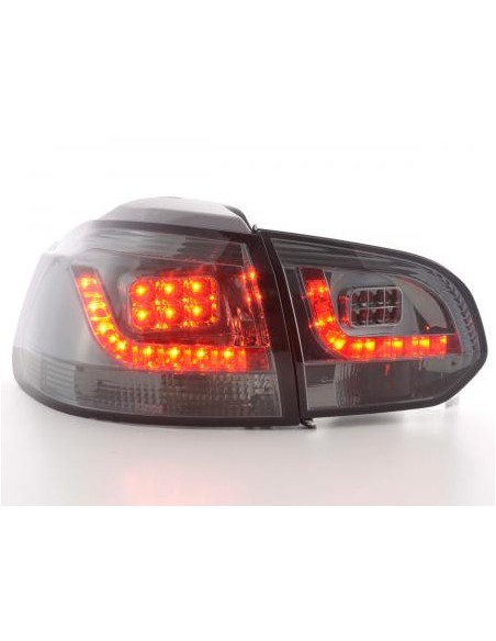 Fanali posteriori a LED set VW Golf 6 tipo 1K 2008-2012 nero