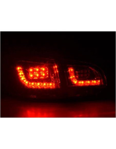 Fanali posteriori a LED set VW Golf 6 tipo 1K 2008-2012 nero