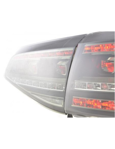 Fanali posteriori a LED set VW Golf 7 del 2012 fumo