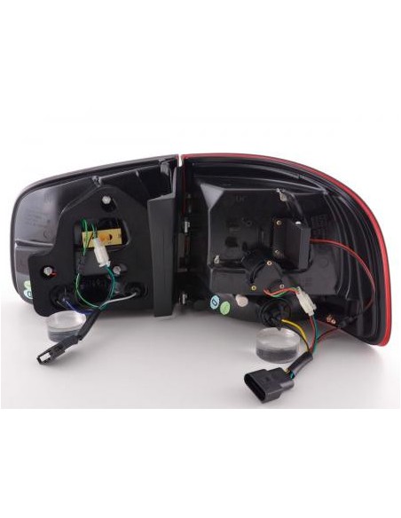 Fanali posteriori a LED set VW Touareg tipo 7L 03-09 rosso / nero