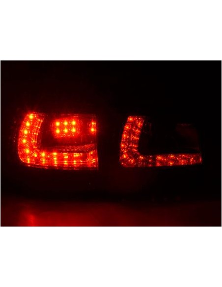 Fanali posteriori a LED set VW Touareg tipo 7L 03-09 nero