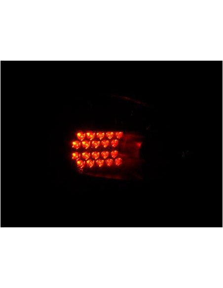 Fanali posteriori LED set Peugeot 206 3/5 porte. senza decappottabile 98-05 nera