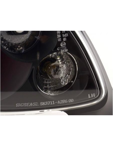 Fanali posteriori Peugeot 206 CC tipo 2 *** 99-06 nero