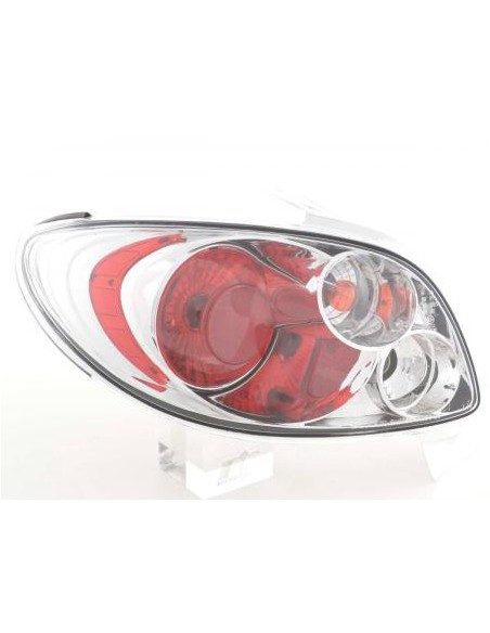 Fanali posteriori Peugeot 206 CC tipo 2 *** 99-06 cromato