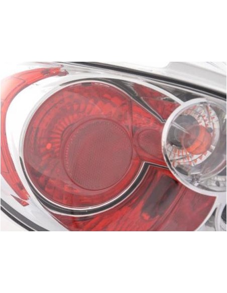 Fanali posteriori Peugeot 206 CC tipo 2 *** 99-06 cromato