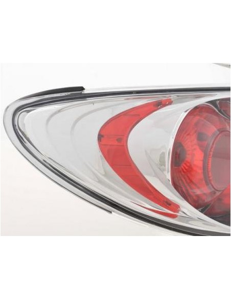 Fanali posteriori Peugeot 206 CC tipo 2 *** 99-06 cromato
