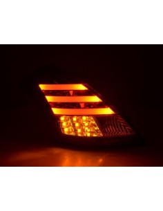 Fanali posteriori LED Suzuki Swift Sport 11-13 rosso / trasparente 2