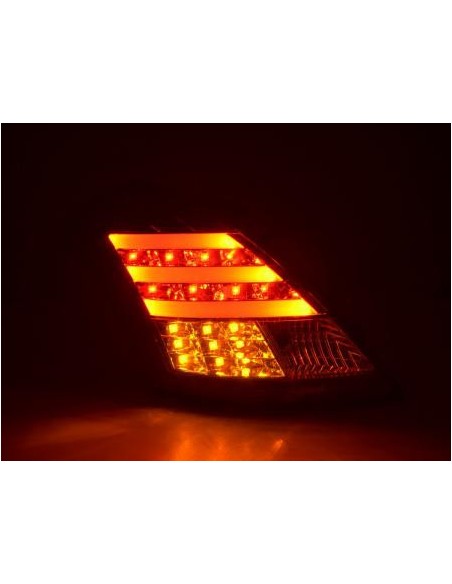 Fanali posteriori LED Suzuki Swift Sport 11-13 rosso / trasparente