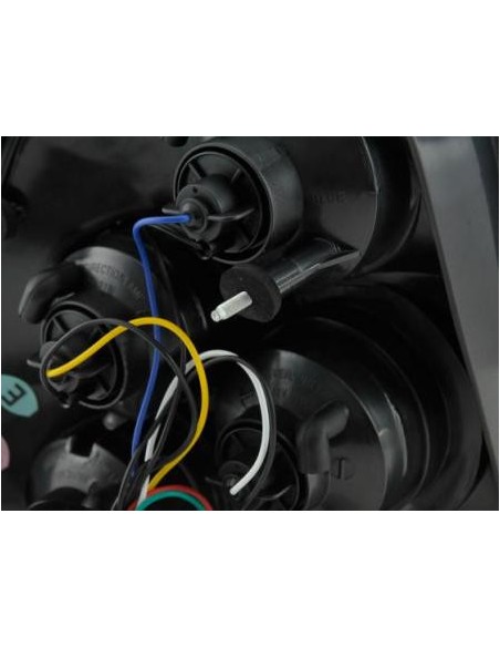 Fanali posteriori set Opel Astra G Coupe / Cabrio 98-03 nero