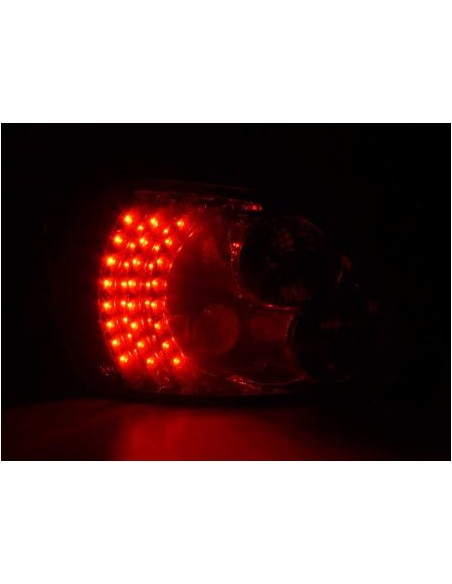 Fanali posteriori LED set Peugeot 307 hatchback 01-04 trasparente / rosso