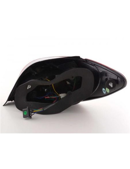 Fanali posteriori LED set Peugeot 307 hatchback 01-04 trasparente / rosso