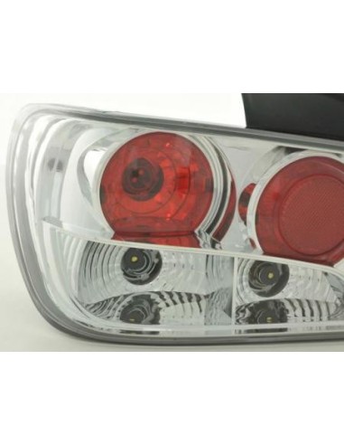 Fanali posteriori set Peugeot 406 4 porte. Tipo 8 *** 95-98 nero / cromato