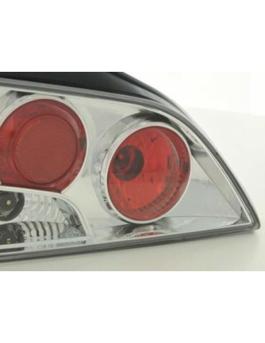 Fanali posteriori set Peugeot 406 4 porte. Tipo 8 *** 95-98 nero / cromato