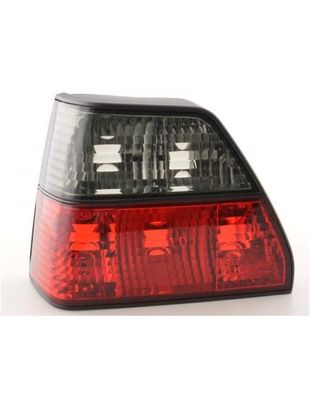 Fanali posteriori VW Golf 2 tipo 19E 84-91 nero rosso