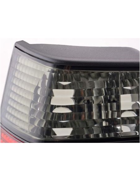 Fanali posteriori VW Golf 2 tipo 19E 84-91 nero rosso