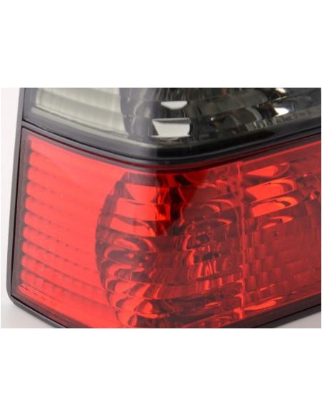 Fanali posteriori VW Golf 2 tipo 19E 84-91 nero rosso