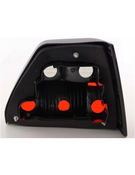 Fanali posteriori VW Golf 2 tipo 19E 84-91 nero rosso