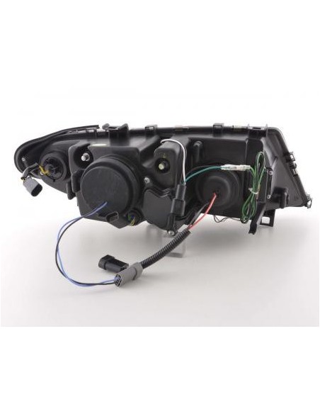 Fari Angel Eyes BMW Serie 3 E46 Limo / Touring 02-04 neri