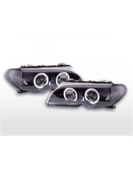 Fari allo xeno BMW Serie 3 E46 Coupe / Cabrio 03-05 neri