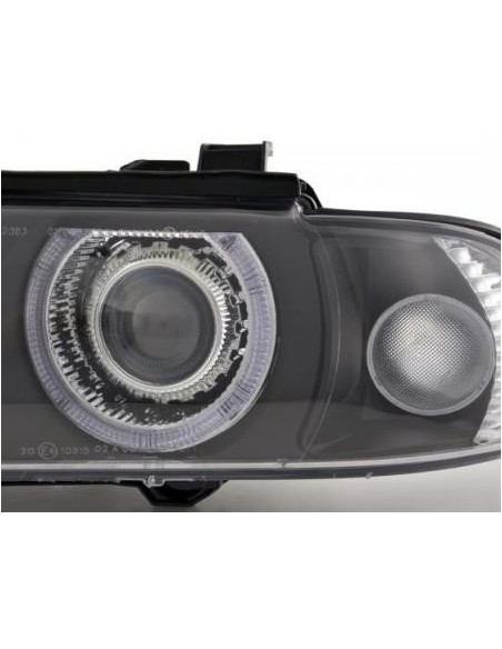 Fari allo xeno Angel Eyes BMW Serie 5 E39 95-00 neri