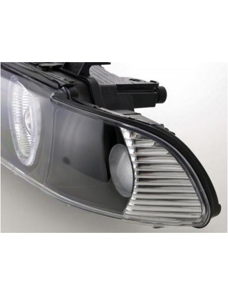 Fari allo xeno Angel Eyes BMW Serie 5 E39 95-00 neri