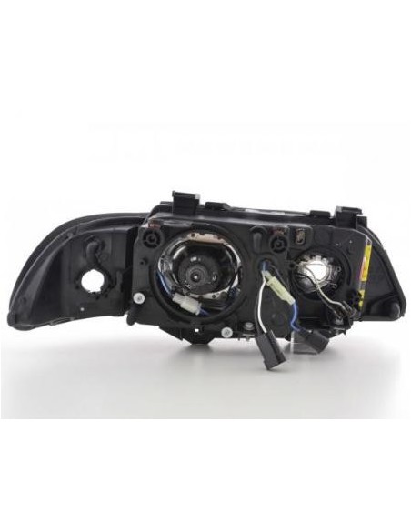 Fari allo xeno Angel Eyes BMW Serie 5 E39 95-00 neri