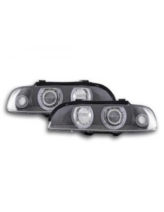 Fari allo xeno Angel Eyes BMW Serie 5 E39 95-00 neri
