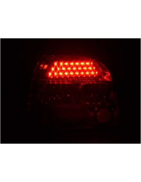 Set di luci posteriori a LED VW Golf 3 tipo 1HXO 92-97 cromato