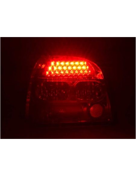 Set di luci posteriori a LED VW Golf 3 tipo 1HXO 92-97 cromato