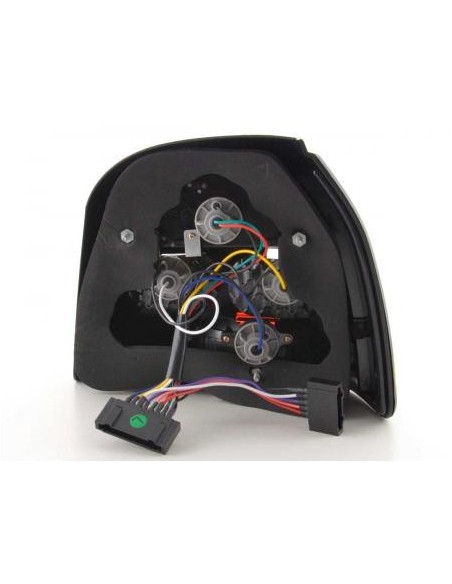 Set di luci posteriori a LED VW Golf 3 tipo 1HXO 92-97 cromato