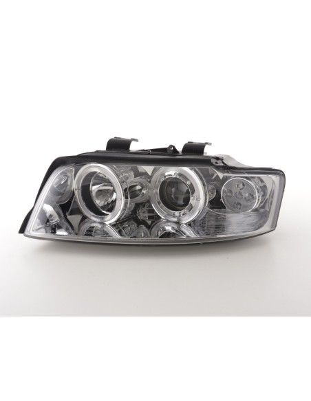 Set di fari Audi A4 tipo 8E 01-04 cromato
