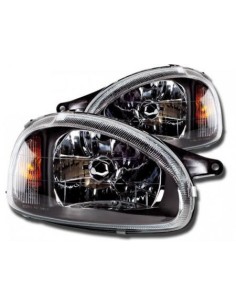 Fari Opel Corsa B 94-00 nero