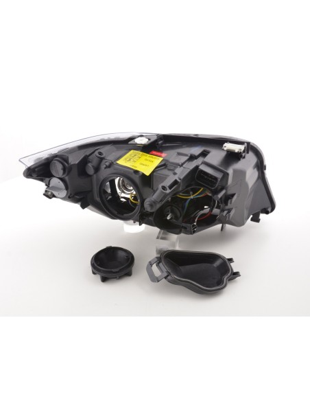 Faro Angel Eyes LED BMW Serie 3 E90 / E91 2005-2011 nero