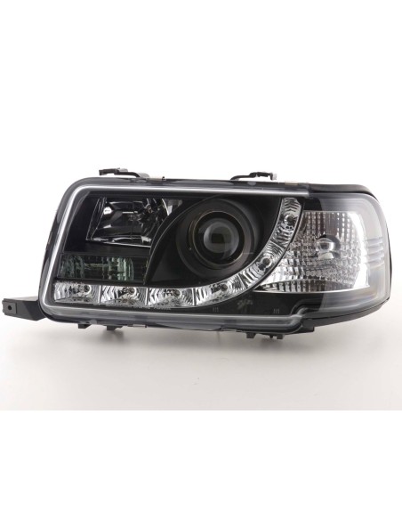 Faro Daylight LED DRL look Audi 80 tipo B4 91-94 nero