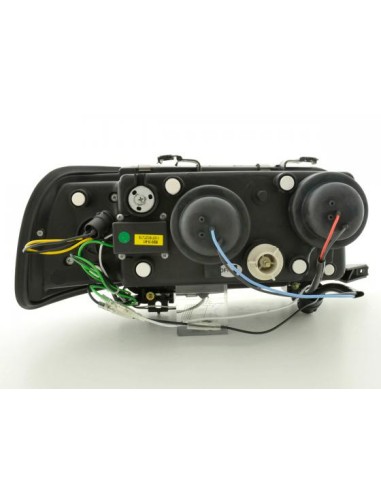 Faro Daylight LED DRL look Audi 80 tipo B4 91-94 cromato