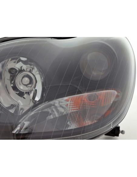 Faro anteriore Mercedes Benz Classe S W220 98-01 nero