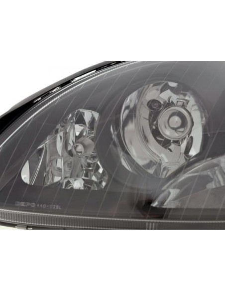 Faro anteriore Mercedes Benz Classe S W220 98-01 nero
