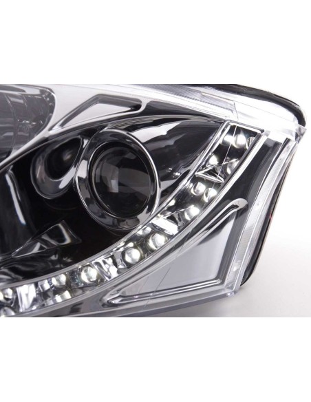 Faro Daylight LED DRL look Audi TT tipo 8N 99-05 cromato