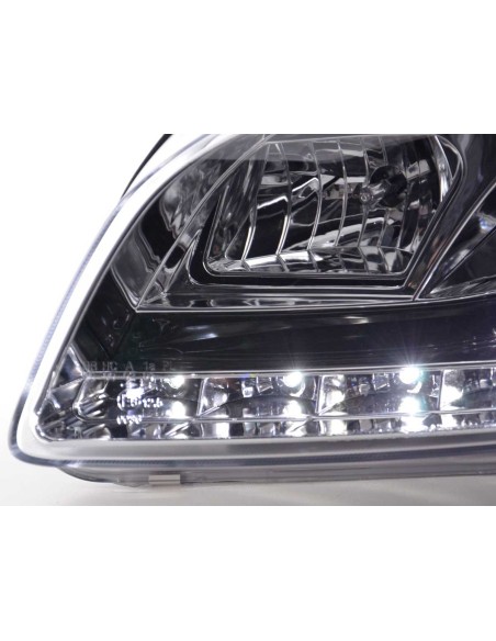 Faro Daylight LED DRL look Audi A4 tipo 8E 05-07 cromato