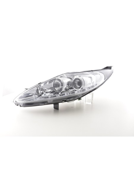 Faro Daylight LED DRL look Ford Fiesta 08-12 cromato
