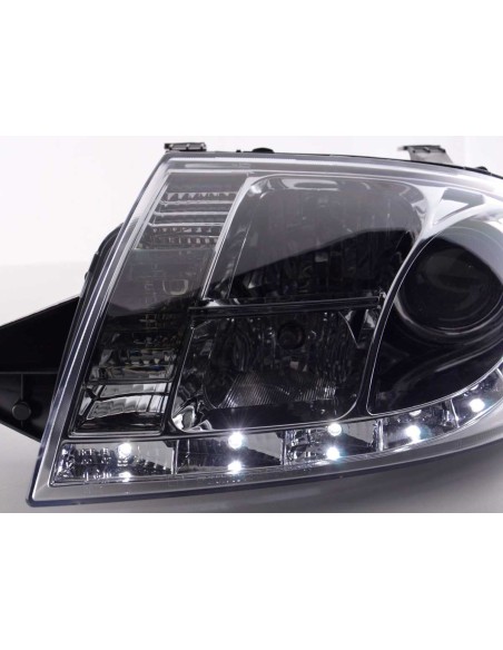 Faro Daylight LED DRL look Audi TT tipo 8N 99-06 cromato