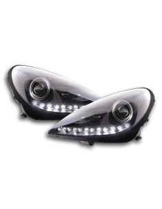 Faro Daylight LED DRL look Mercedes SLK R171 04-11 nero