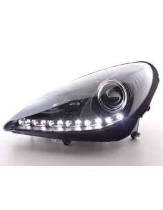 Faro Daylight LED DRL look Mercedes SLK R171 04-11 nero 2