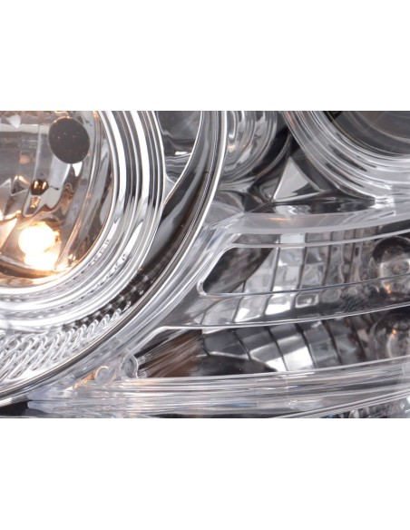 Faro Daylight LED DRL look Mercedes Classe S W220 02-05 cromato