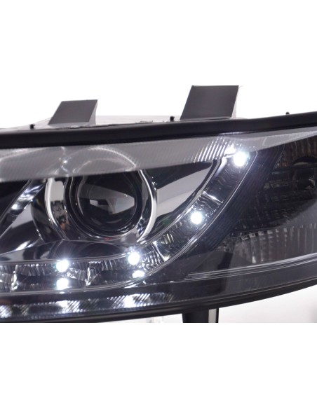 Faro Daylight LED DRL look Opel Vectra B 99-02 cromato