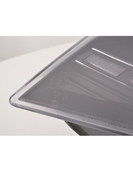 Faro Daylight LED DRL look Seat Ibiza 6J dal 2012 nero