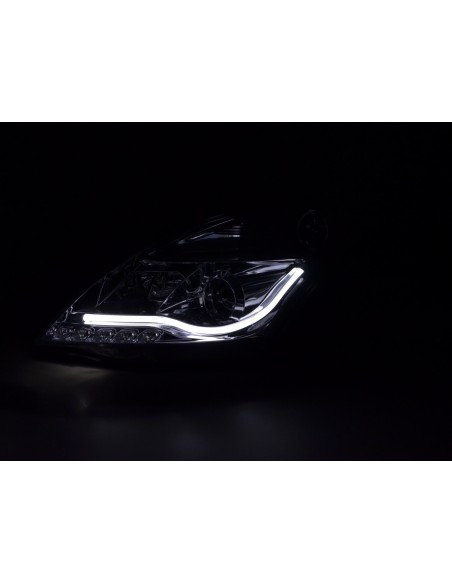 Faro Daylight LED DRL look Suzuki Swift 10-13 cromato
