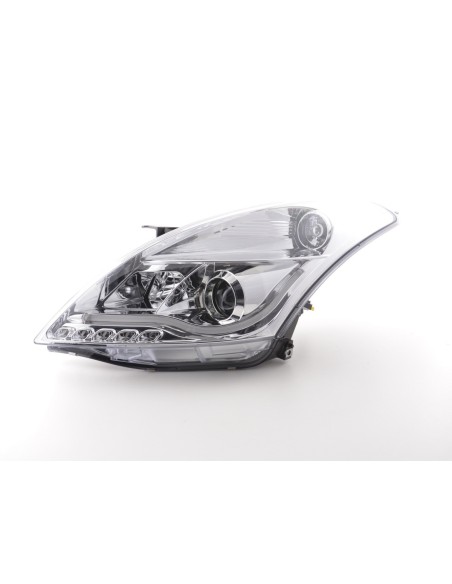Faro Daylight LED DRL look Suzuki Swift 10-13 cromato