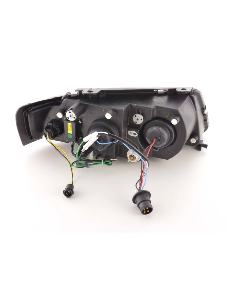 Faro Daylight LED DRL look VW Passat tipo 3B 97-00 nero