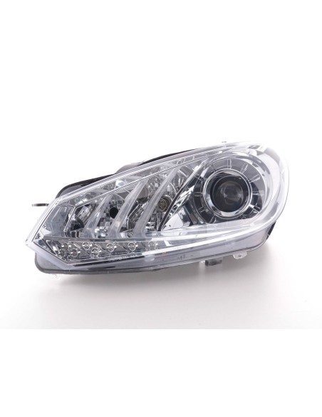 Faro Daylight LED DRL look VW Golf 6 08- cromato